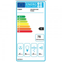 Faber LITHOS EG6 BK LED A45 Απορροφητήρας Καμινάδα-Τζάκι 45cm Μαύρος Faber LITHOS EG6 BK LED A45 Απορροφητήρας Καμινάδα-Τζάκι 45cm Μαύρος